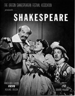  Oregon Shakespeare Festival, USA) · Twelfth Night (1959, 